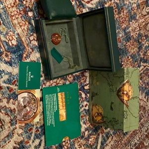 Vintage Rolex case & box,. No watch!